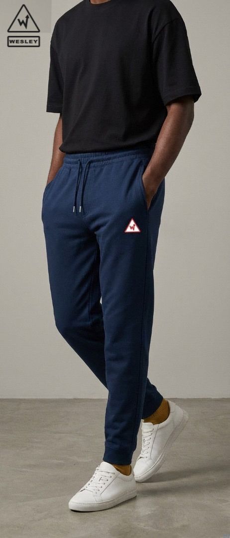 WESLEY CAUTION LOGO COMFORT JOG PANTS