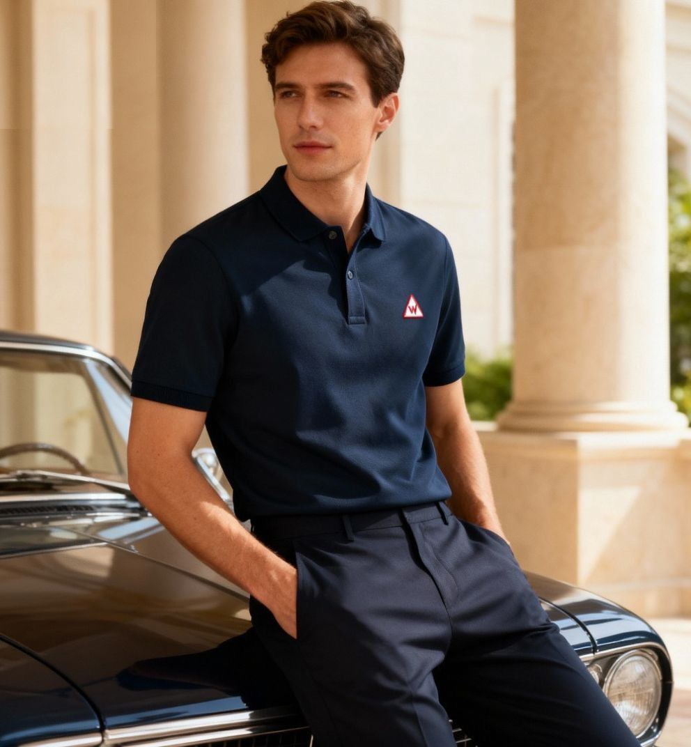 WESLEY CAUTION LOGO REGULAR POLO