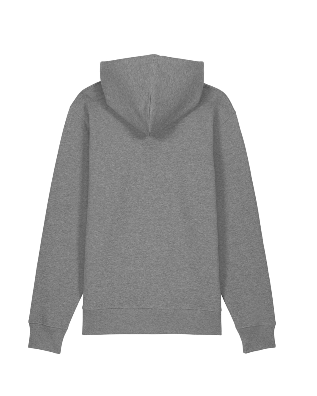 Grey hoodie back