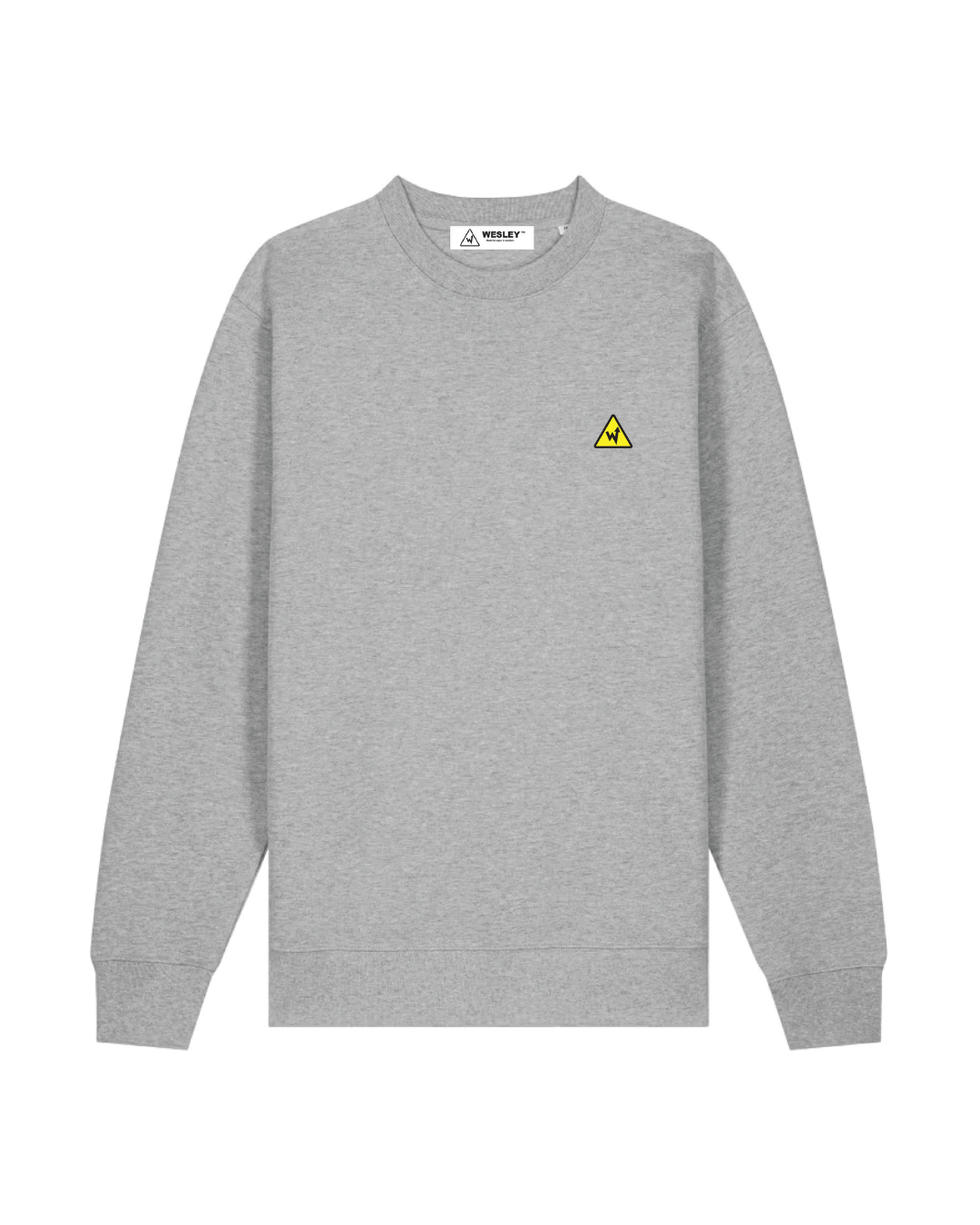 WESLEY CAUTION LOGO COMFORT SWEATSHIRT
