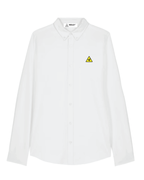WESLEY CAUTION LOGO OXFORD SHIRT