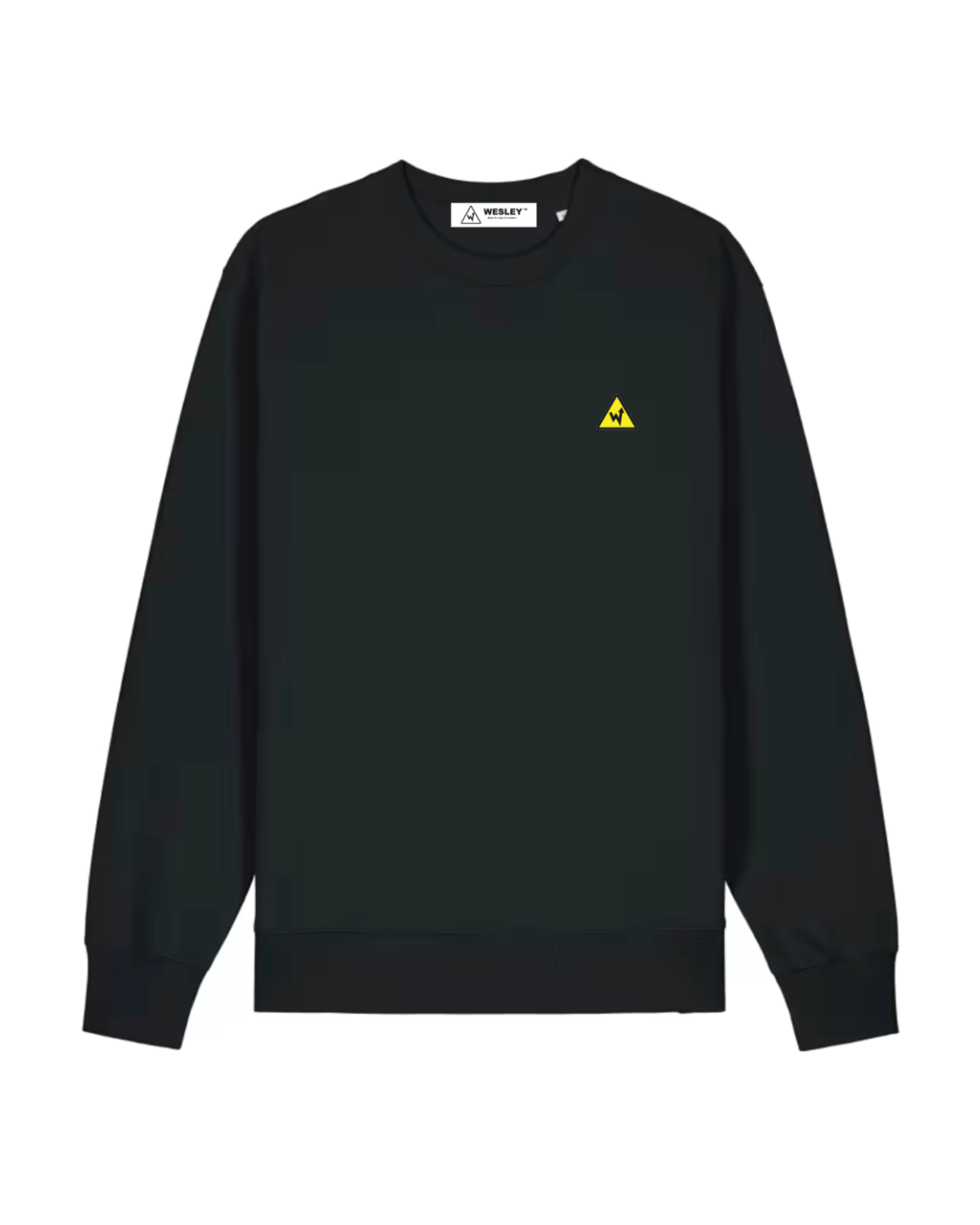 WESLEY CAUTION LOGO COMFORT SWEATSHIRT